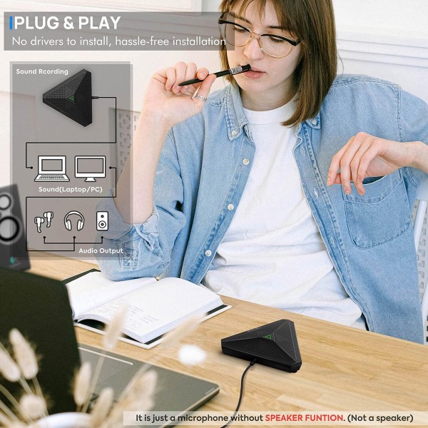 CMTECK επιτραπέζιο μικρόφωνο M001, omnidirectional, USB, μαύρο - Σύγκριση Προϊόντων