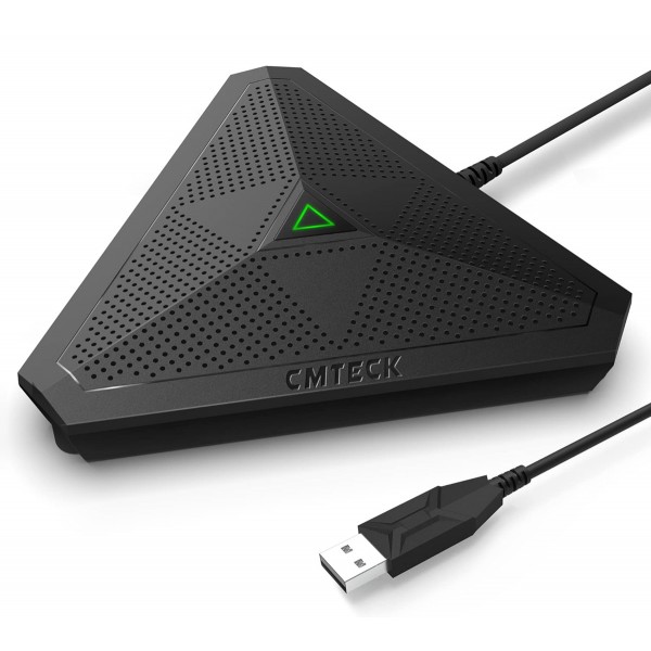 CMTECK επιτραπέζιο μικρόφωνο M001, omnidirectional, USB, μαύρο - Σύγκριση Προϊόντων