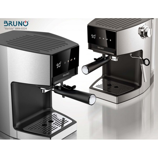 BRUNO "Barista" BRN-0224 Αυτόματη Μηχανή Espresso & Cappuccino, 3 σε 1, Hot & Cold, 950W, 19 bar, ψηφιακή