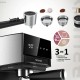 BRUNO "Barista" BRN-0224 Αυτόματη Μηχανή Espresso & Cappuccino, 3 σε 1, Hot & Cold, 950W, 19 bar, ψηφιακή