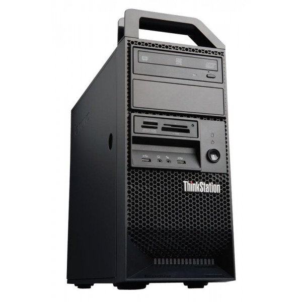 LENOVO WorkStation E21, Refurbished Grade A Repainted, E3-1225 V2, 8/250GB HDD, DVD, FreeDOS - Refurbished PC