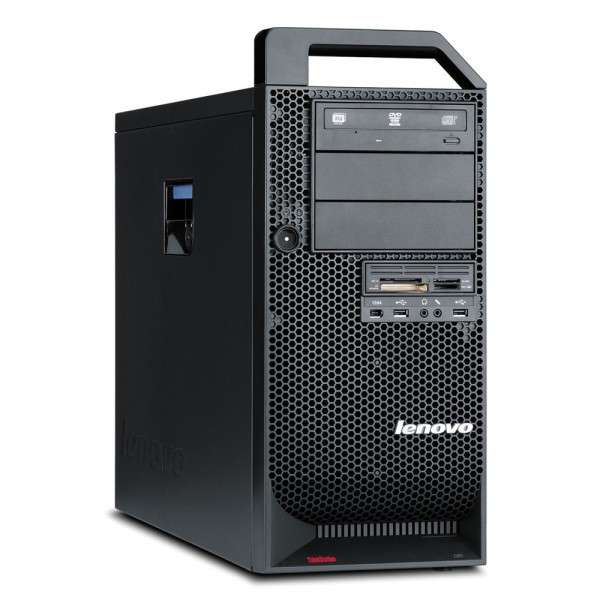 LENOVO WorkStation D20, Refurbished Grade A Repainted, X5650, 12/512GB SSD, DVD, QUADRO 2000, FreeDOS - Refurbished PC