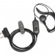 BAOFENG ακουστικό για πομποδέκτη BFG-EARPHONE, 2 pin, push to talk, 1.1m, μαύρο
