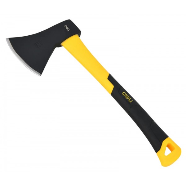 DELI τσεκούρι DL5710 με αντιολισθητική Fiberglass λαβή, 1000gr, 420mm - DELI