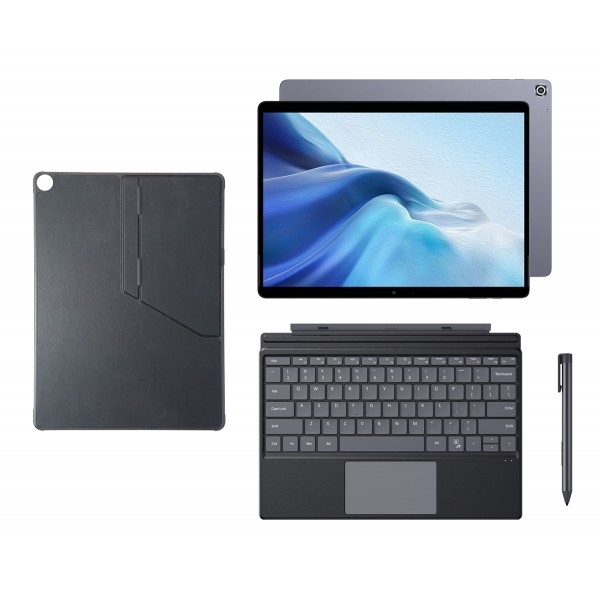 CHUWI tablet Hi10 Max με πληκτρολόγιο/στυλό αφής/θήκη, 12.9", 12/512GB, Windows 11 Pro, 4800mAh, γκρι - Mobile