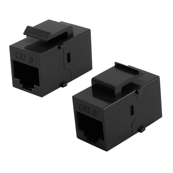 POWERTECH Keystone module RJ45 CAB-N425, CAT 6 UTP, μαύρο - Powertech