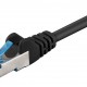 GOOBAY καλώδιο δικτύου 95607, CAT 6A S/FTP, 500MHz, Copper, 1.5m, μαύρο