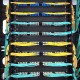 POWERTECH cable managment για rack NETW-0006, 23 θέσεων, πλαστικό, 2τμχ