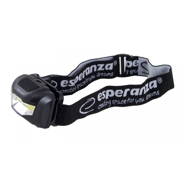 ESPERANZA φακός κεφαλής LED EOT037, 100lm, μαύρος - Σπίτι & Gadgets
