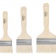 DELI σετ πινέλα βαφής DL528101 με φυσικές τρίχες, ξύλινη λαβή, 50/75/100mm, 3τμχ