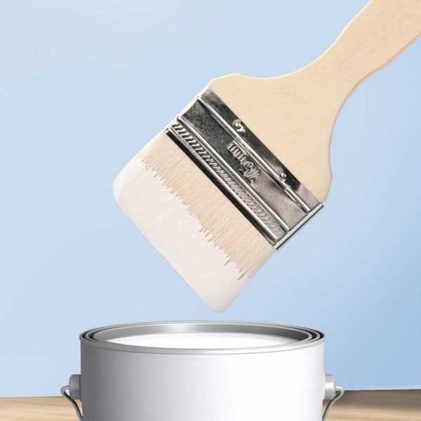 DELI σετ πινέλα βαφής DL528101 με φυσικές τρίχες, ξύλινη λαβή, 50/75/100mm, 3τμχ - DELI
