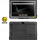 GETAC tablet ZX10-EX, 10.1", 4/64GB, 4G, 9980mAh, IP66/MIL-STD-810H/ATEX/IECEx, Android 13, μαύρο