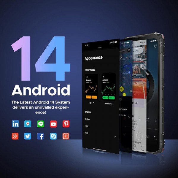 DOOGEE smartphone Blade 10, 6.56", 4/128GB, 5150mAh, IP68/IP69K, καμουφλάζ