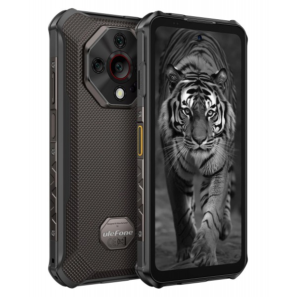 ULEFONE smartphone Armor X16, 6.56", 6/128GB, 10360mAh, IP68/IP69K/MIL-STD-810H, μαύρο - ULEFONE