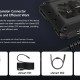 ULEFONE smartphone Armor 28 Pro, 6.67" & 1.04, 16/512GB, 5G, 10600mAh, IP68/IP69K/MIL-STD-810H, μαύρο