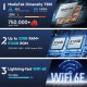 ULEFONE smartphone Armor 28 Pro, 6.67" & 1.04, 16/512GB, 5G, 10600mAh, IP68/IP69K/MIL-STD-810H, μαύρο