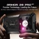 ULEFONE smartphone Armor 28 Pro, 6.67" & 1.04, 16/512GB, 5G, 10600mAh, IP68/IP69K/MIL-STD-810H, μαύρο