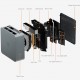 BEELINK mini PC EQR6, AMD Ryzen 7 6800U, 32GB, 500GB M.2, Windows 11 Pro BEELINK mini PC EQR6, AMD Ryzen 7 6800U, 32GB, 500GB M.2, Windows 11 Pro