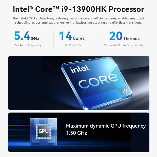 BEELINK mini PC SEi13 Pro, Intel i9-13900HK, 32GB, 1TB M.2, Windows 11 Pro BEELINK mini PC SEi13 Pro, Intel i9-13900HK, 32GB, 1TB M.2, Windows 11 Pro