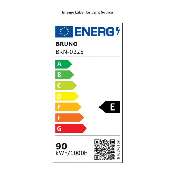 BRUNO BRN-0225 Ανεμιστήρας οροφής με LED φως, AC 122W, 42", O107x47εκ., χρυσός