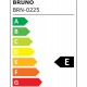 BRUNO BRN-0225 Ανεμιστήρας οροφής με LED φως, AC 122W, 42", O107x47εκ., χρυσός