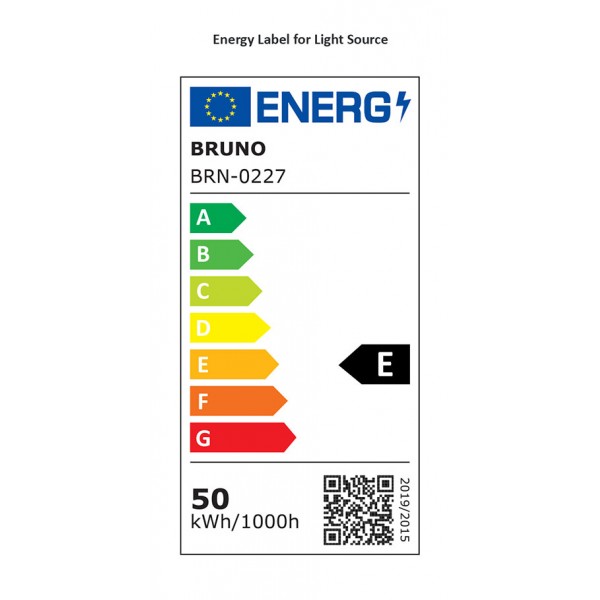BRUNO BRN-0227 Ανεμιστήρας οροφής με LED φως, AC 82W, 42", O107x47εκ., λευκός