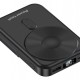 POWERTECH power bank με οθόνη PT-1416, 10000mah, magnetic wireless, 22.5W, μαύρο