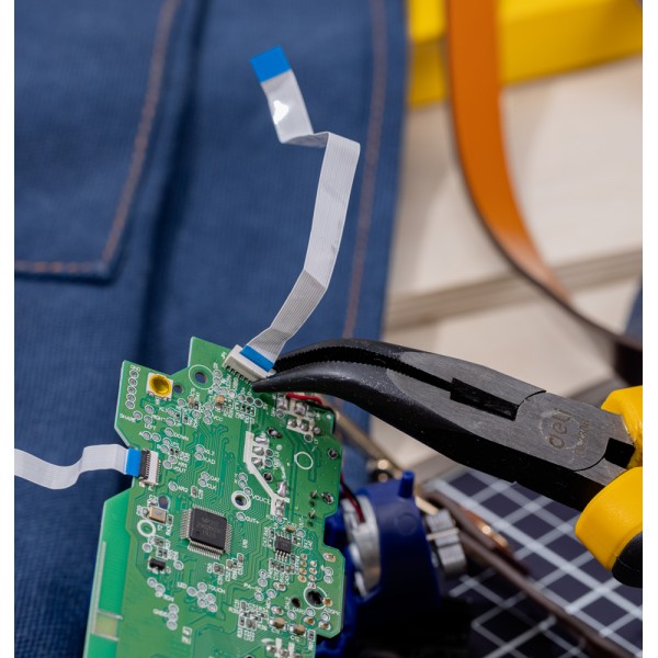 DELI μυτοτσίμπιδο κυρτό DL2306 με αντιολισθητικές λαβές, 160mm - Πένσες