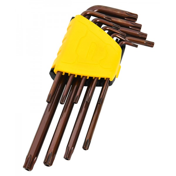 DELI σετ κλειδιά Torx DL230707G σε σχήμα L, T10-T50, 9τμχ - DELI