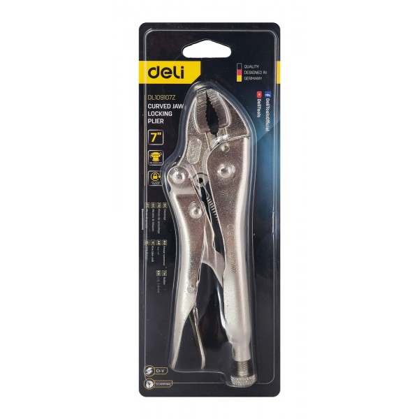 DELI πένσα γκριπ DL109107Z, 180mm