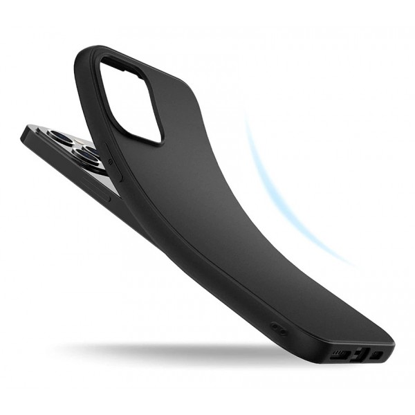 POWERTECH θήκη MATT MOB-2000 για Samsung Galaxy A35 5G, μαύρη - Θήκες
