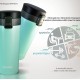 BRUNO θερμός BRN-0071, με κλείδωμα, anti-slip, 400ml,γαλάζιο