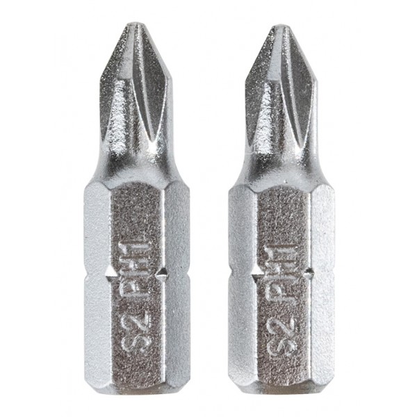 DELI σετ μύτες κατσαβιδιού DL251001, μαγνητικές, PH1x25mm, 2τμχ - Κατσαβίδια