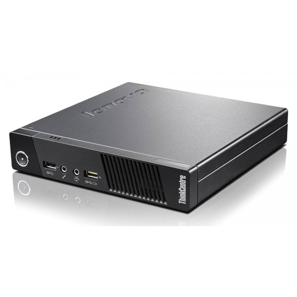 LENOVO PC ThinkCentre M53 Micro, Refurbished Grade A Repainted, J2900, 8/128GB SSD, FreeDOS - Refurbished PC