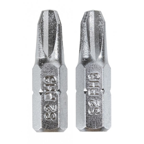 DELI σετ μύτες κατσαβιδιού DL251003, μαγνητικές, PH3x25mm, 2τμχ - Κατσαβίδια