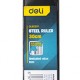 DELI μεταλλικός χάρακας DL8030Y, ανοξείδωτο ατσάλι, 12"/30cm, ασημί