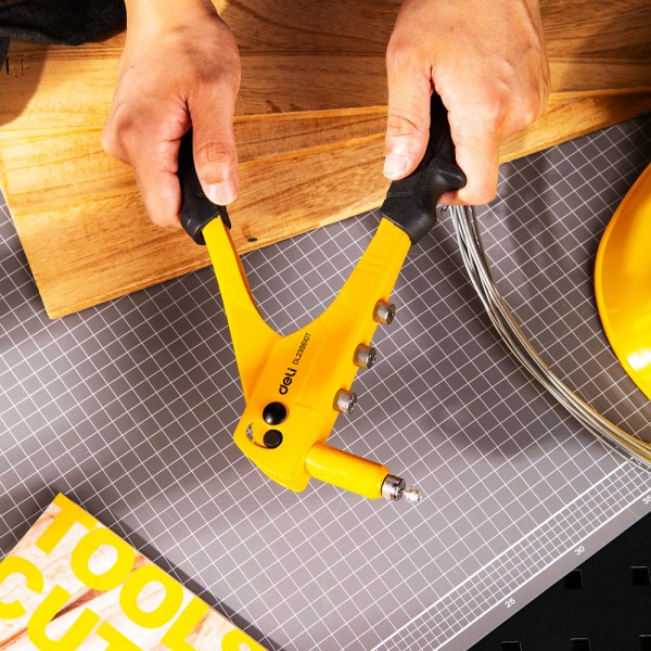 DELI πριτσιναδόρος χειρός DL236910 με αντιολισθητικές λαβές, 260mm - Εργαλεία Χειρός