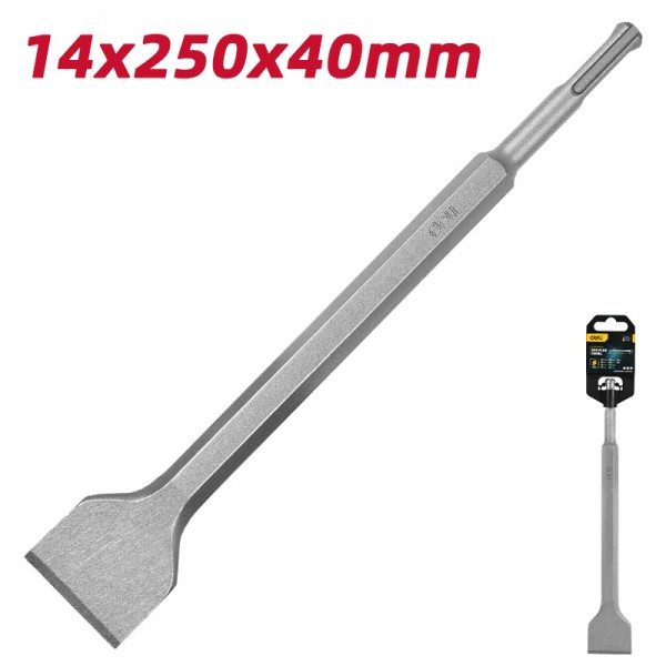 DELI καλέμι DH-YBZ40250-E1 για κρουστικό δράπανο, SDS Plus, 40mm, 250mm - Εργαλεία Χειρός