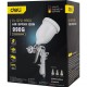 DELI πιστόλι βαφής αέρος άνω δοχείου DL-QPQ-990G, 600cc, 1.5mm