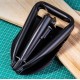 DELI φτυάρι χειρός DL554001 με θήκη, foldable, 47cm