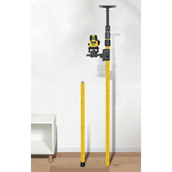 DELI βάση για γραμμικό αλφάδι laser DL332036, πτυσσόμενη, 1/4" & 5/8" σπείρωμα - Βοηθητικά Εργαλεία