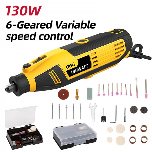 DELI περιστροφικό πολυεργαλείο DL-DM03-E1, 130W έως 32000rpm - Μηχανήματα - Πολύμετρα