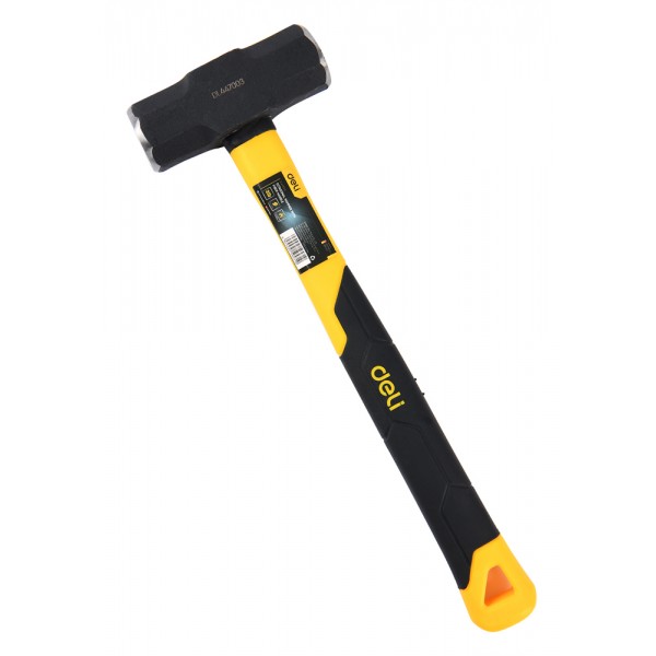 DELI βαριοπούλα DL447003 με αντιολισθητική Fiberglass λαβή, 1.36kg, 380mm - Εργαλεία Χειρός