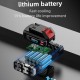 DELI παλμικό κατσαβίδι μπαταρίας DE-QZ20-1D2, Brushless, 20V, 2x 2Ah, 200N.m