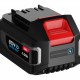 DELI μπαταρία λιθίου για εργαλεία μπαταρίας DE-DC20A4, 20V 4Ah