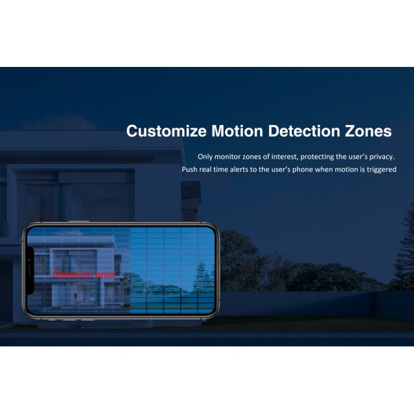 VSTARCAM smart κάμερα C622DR, dual lens, 2MP, WiFi, SD, PTZ, IP66