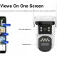 VSTARCAM smart ηλιακή κάμερα BG621TR, triple lens, 3MP, 4G, SD, PTZ, IP66 VSTARCAM smart ηλιακή κάμερα BG621TR, triple lens, 3MP, 4G, SD, PTZ, IP66