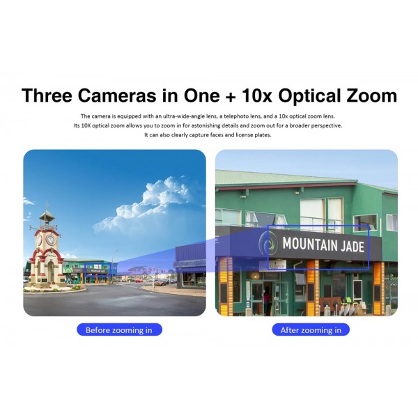 VSTARCAM smart ηλιακή κάμερα BG621TR, triple lens, 3MP, 4G, SD, PTZ, IP66 VSTARCAM smart ηλιακή κάμερα BG621TR, triple lens, 3MP, 4G, SD, PTZ, IP66