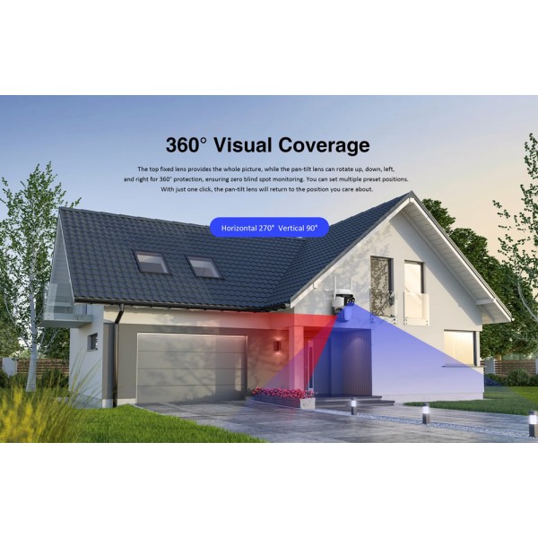VSTARCAM smart ηλιακή κάμερα BG621TR, triple lens, 3MP, 4G, SD, PTZ, IP66 VSTARCAM smart ηλιακή κάμερα BG621TR, triple lens, 3MP, 4G, SD, PTZ, IP66
