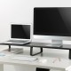 BRATECK επιτραπέζια βάση για 2x οθόνες/laptop STB-112, 13-32", έως 20kg, μαύρη